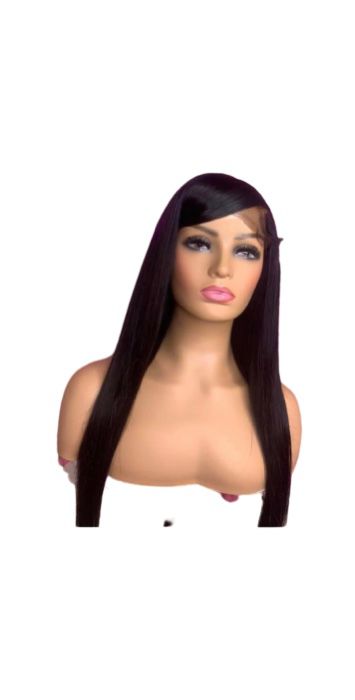 Lace Frontal Straight Wig 13x6 Human Hair 180% Density
