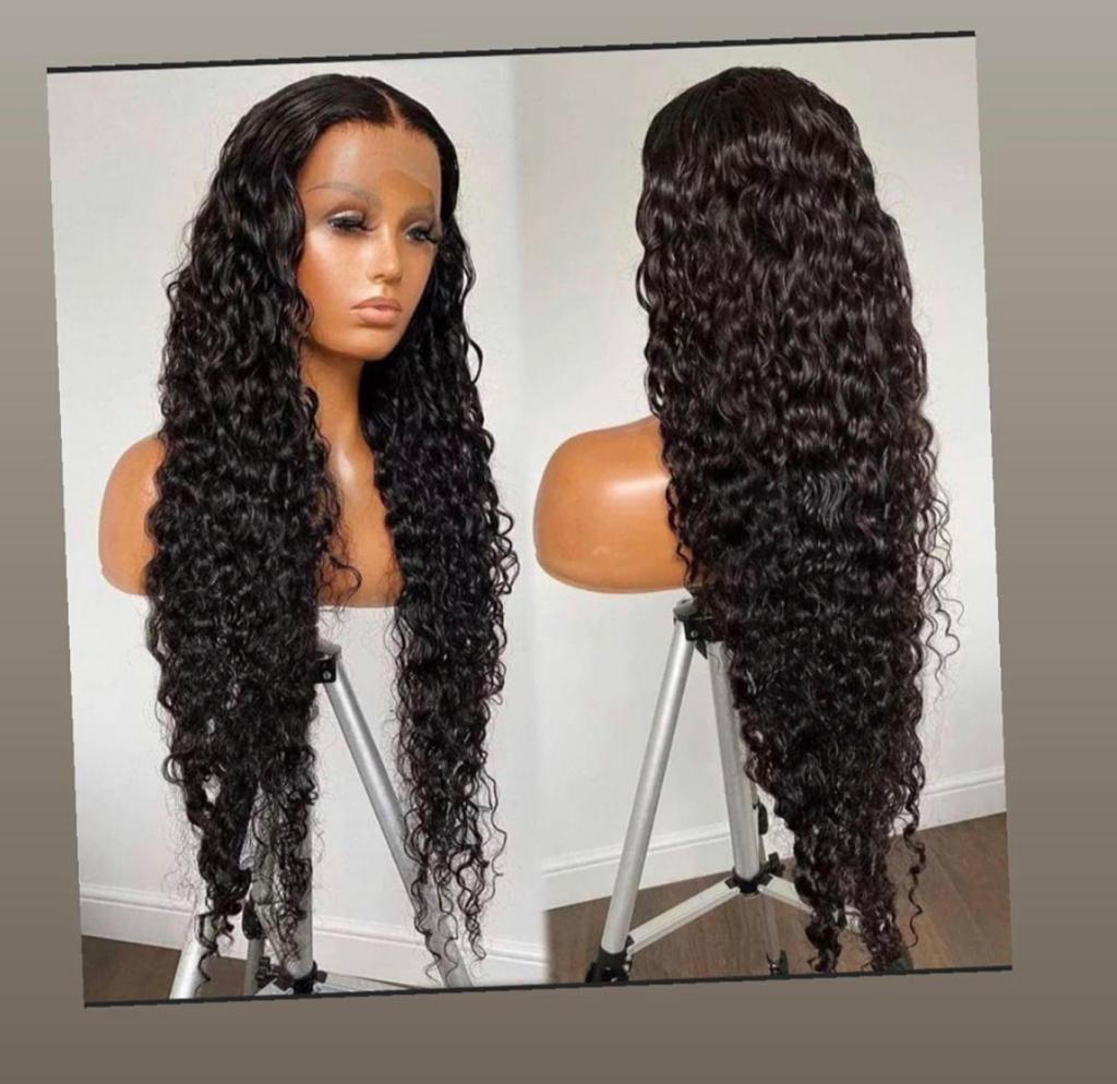 Deep Curl Lace Frontal Wig 13x6 HD Transparent Lace – 180% Density for Full, Voluminous Curls